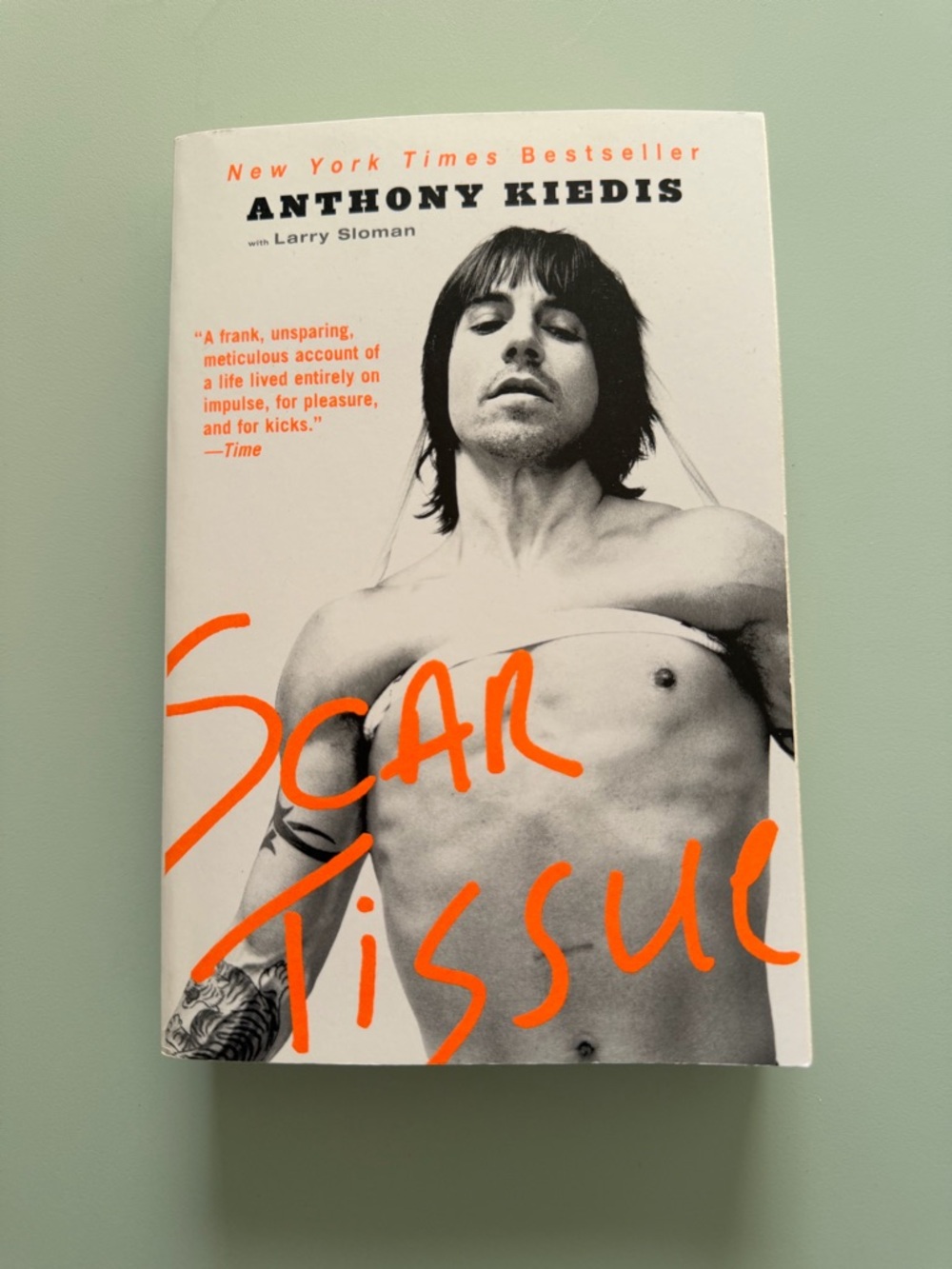 Scar Tissue by Anthony Kiedis